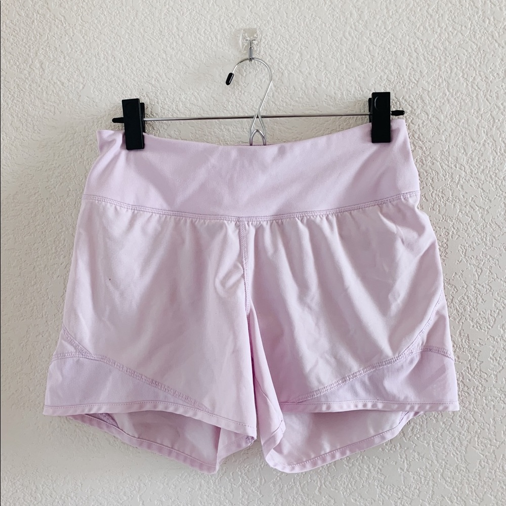 Light Pink Workout Shorts
